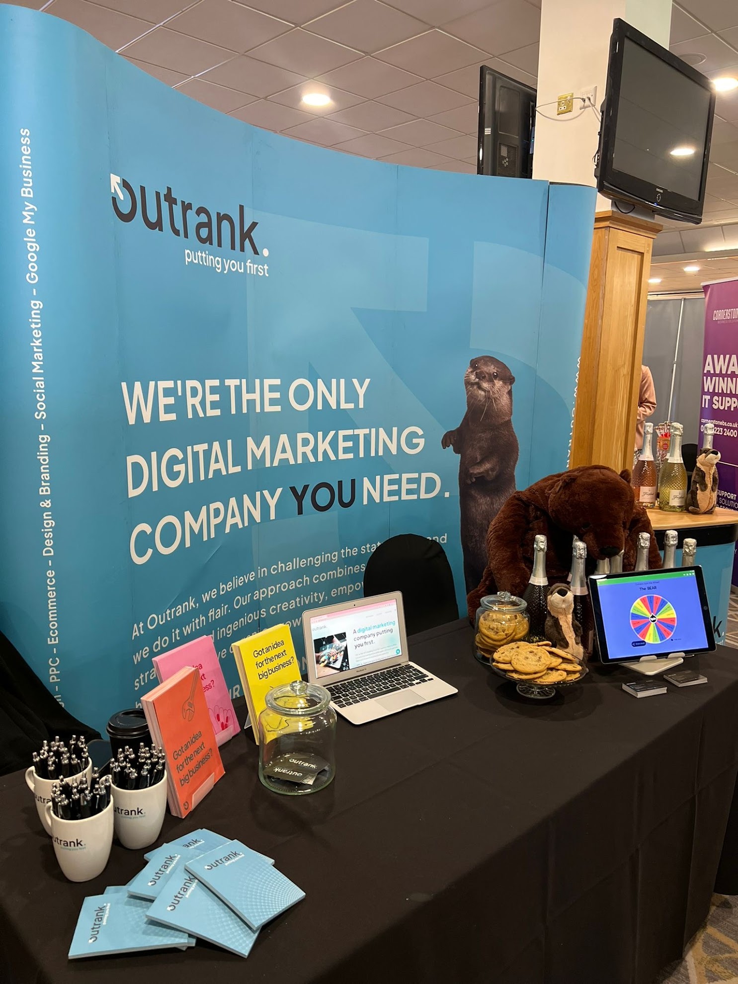 Printed exhibition displays